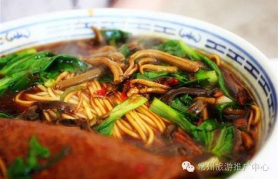 孟河鳝丝面