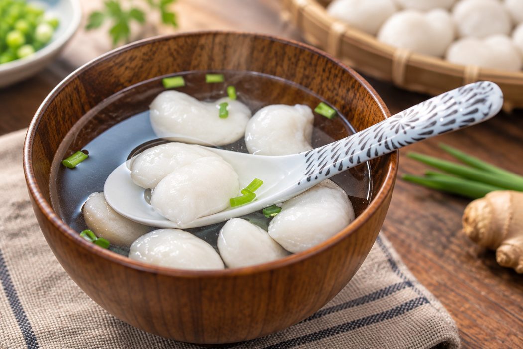泰村鱼圆（小杏鱼圆）