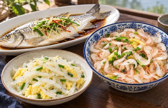 太湖三白（白鱼·银鱼·白虾）